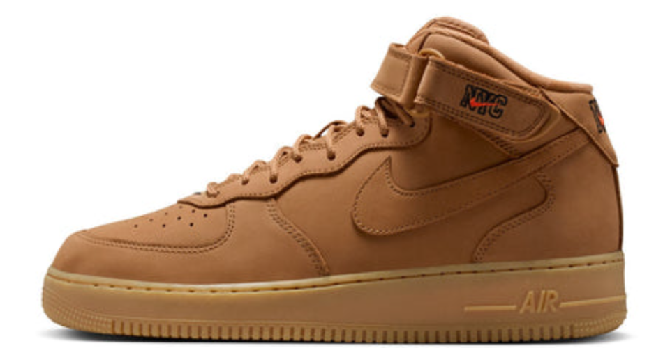 Nike Mens Air Force 1 Mid '07 Premium "NYC" Shoes is $70 at Extra Butter NY, down from $140 (50% off). Near full size run at the time of scan.