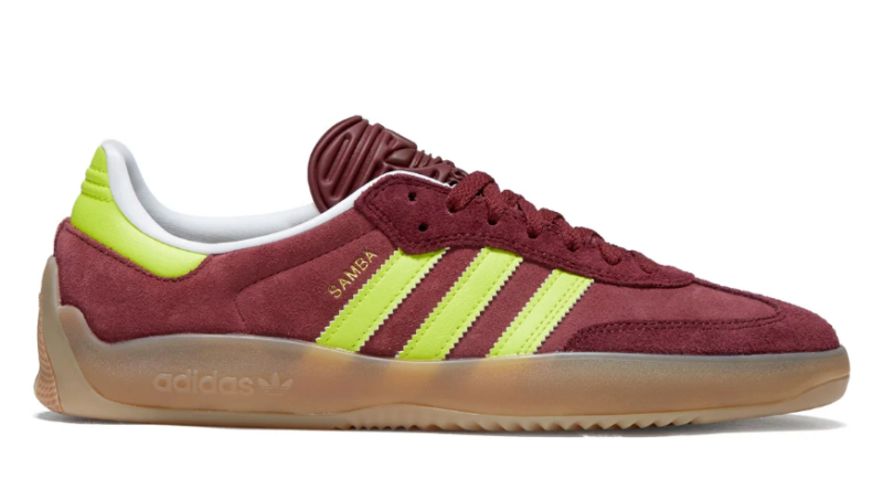Adidas Puig Samba Shoes - Maroon/Semi Solar Yellow/Shadow Red is $40 at CCS, down from $100 (60% off). Only a few sizes left at the time of scan.