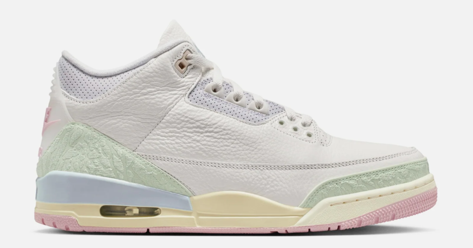 Air Jordan 3 Retro Sail And Jade Aura Mens Lifestyle Shoe - Sail/Jade Aura/Aura/Iced Carmine is $105 at Shop Nice Kicks, down from $215 (51% off). Full…