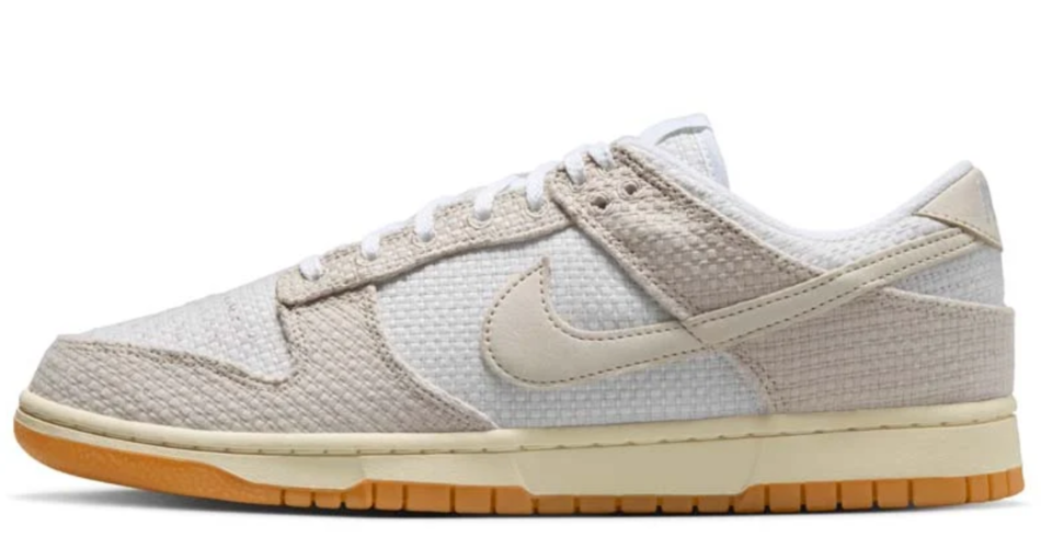 Nike Dunk Low Retro SE - Moon Particle/White is $71.50 at Sneaker Politics, down from $130 (45% off). Full size run at the time of scan.