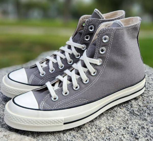 Converse CHUCK 70 HI 'ORIGIN STORY' is $40 at Private Sneakers, down from $90 (56% off). Only a few sizes left at the time of scan.