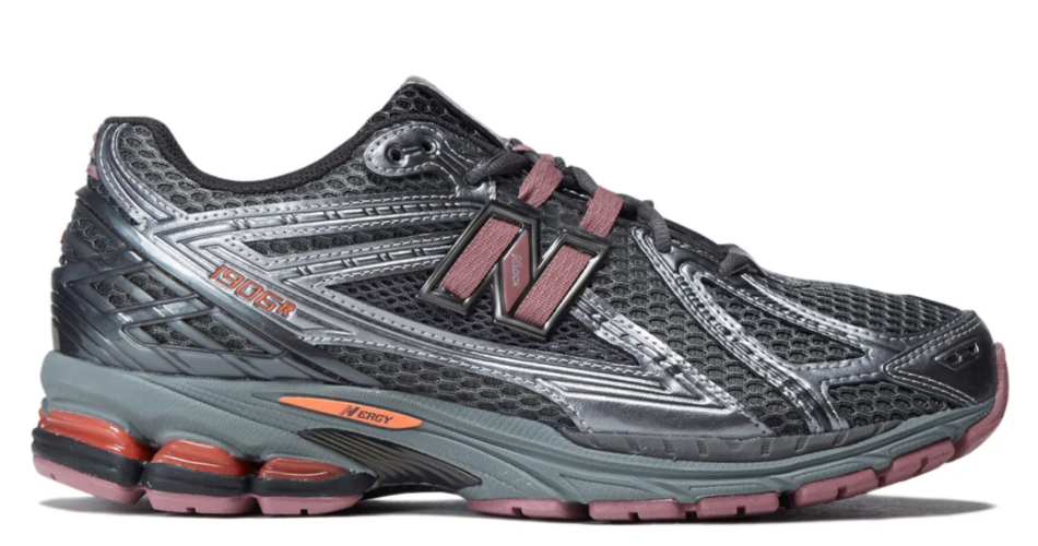 New Balance 1906R Shoes - Dark Silver Metallic/Rosewood is $77.47 at CCS, down from $155 (50% off). Near full size run at the time of scan.