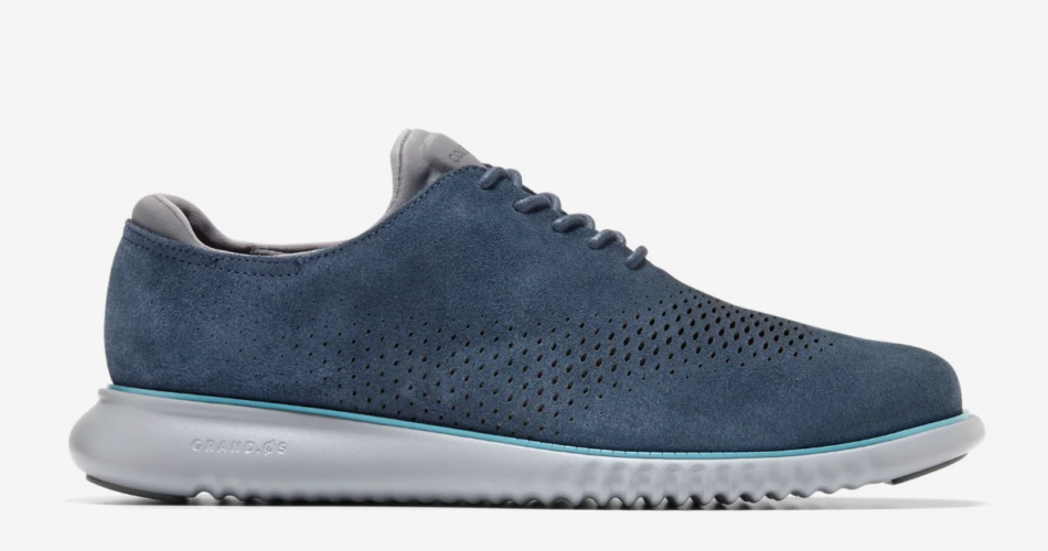 Men's 2.ZERØGRAND Laser Wingtip Oxfords $89.95 USD $310.00 USD
