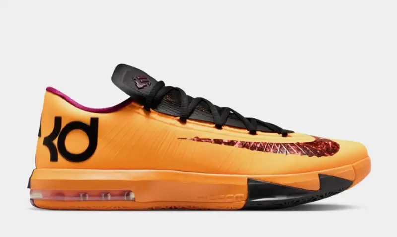 Nike Zoom KD 6 Peanut Butter And Jelly Laser Orange/Raspberry Red/Black