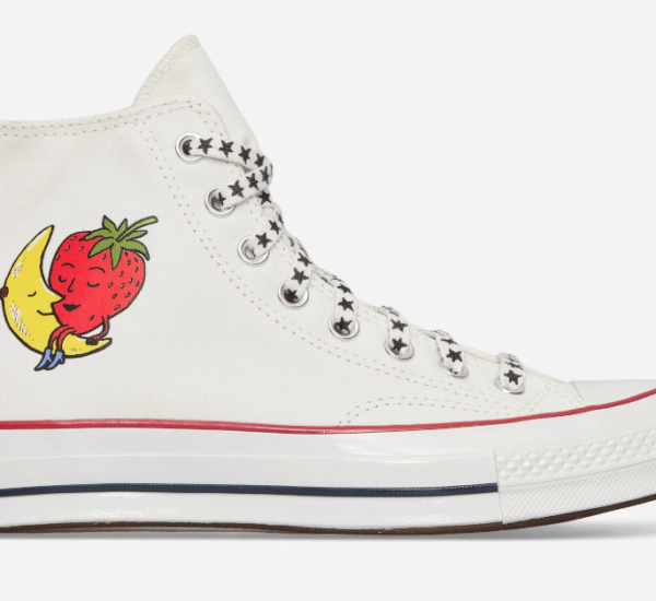Converse Chuck 70 Hi Sneakers White is $83 at Slam Jam, down from $150 (45% off). Prime sizes remain at the time of scan.