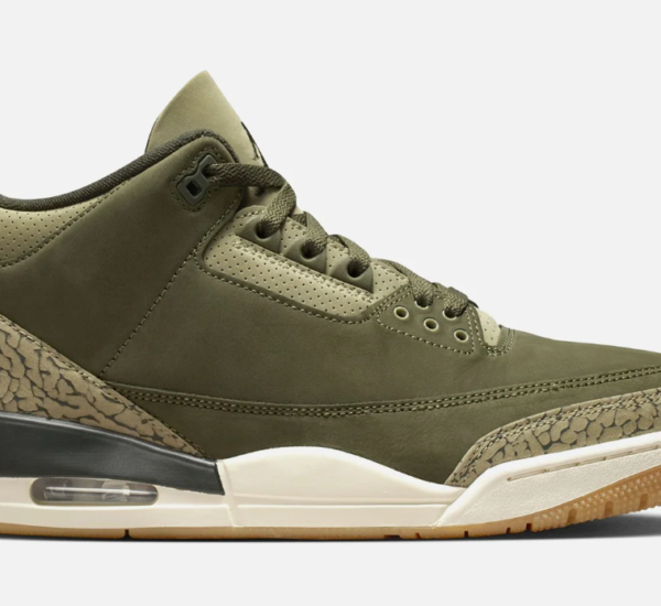 Air Jordan 3 Retro Medium Olive Mens Lifestyle Shoe - Medium Olive/Sequoia/Neutral Olive/Sail/Total Crimson is $109.97 at Shop Nice Kicks, down from $215…