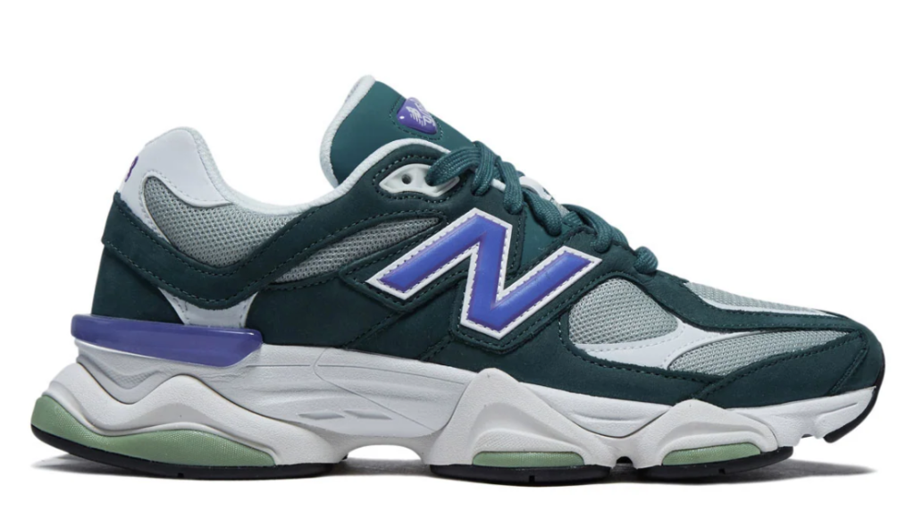 New Balance 9060 Shoes - New Spruce/Electric Indigo