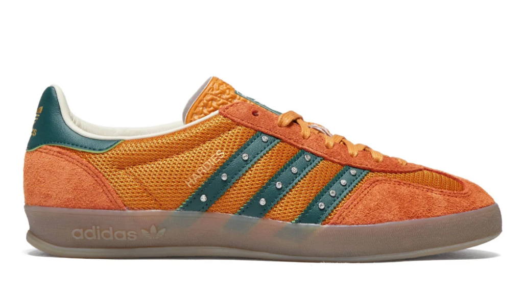 Adidas x Hardies Gazelle Shoes - Rust Orange/Collegiate Green/Gum