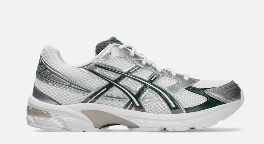ASICS Gel 1130 Mens Lifestyle Shoe - White/Forest Night
