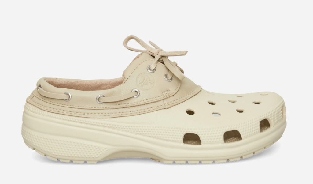 Crocs Classic Boat Shoes Bone / Moth