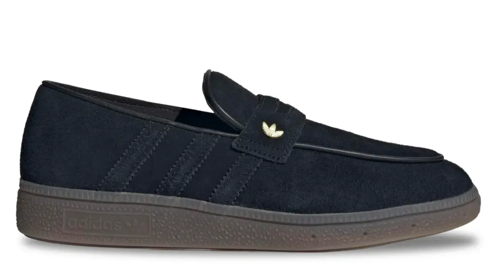 adidas Handball Spezial Loafer Shoes Color: CBLACK/CBLACK/GUM5 Style: KJ0641