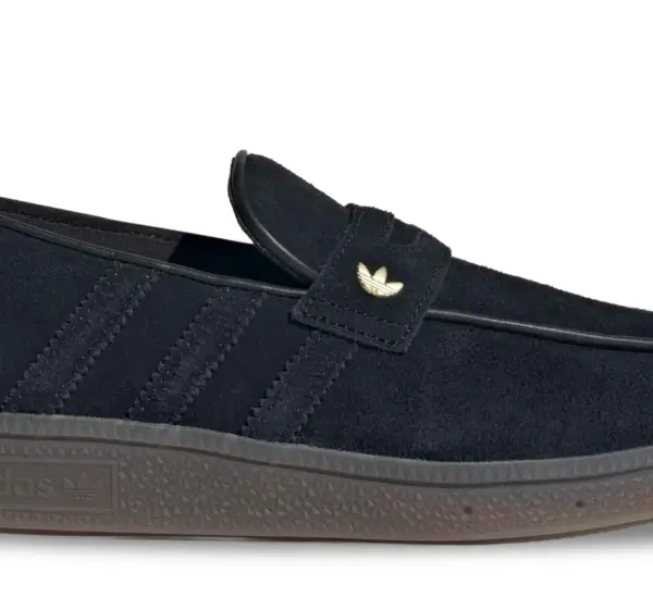 adidas Handball Spezial Loafer Shoes Color: CBLACK/CBLACK/GUM5 Style: KJ0641 is $59.99 at Shoe Gallery Miami, down from $120 (50% off). Only a few sizes…