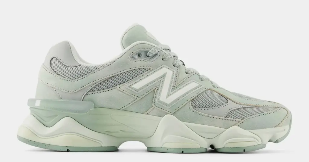 New Balance 9060 Mens Lifestyle Shoes (Mosaic Green/Sea Salt)