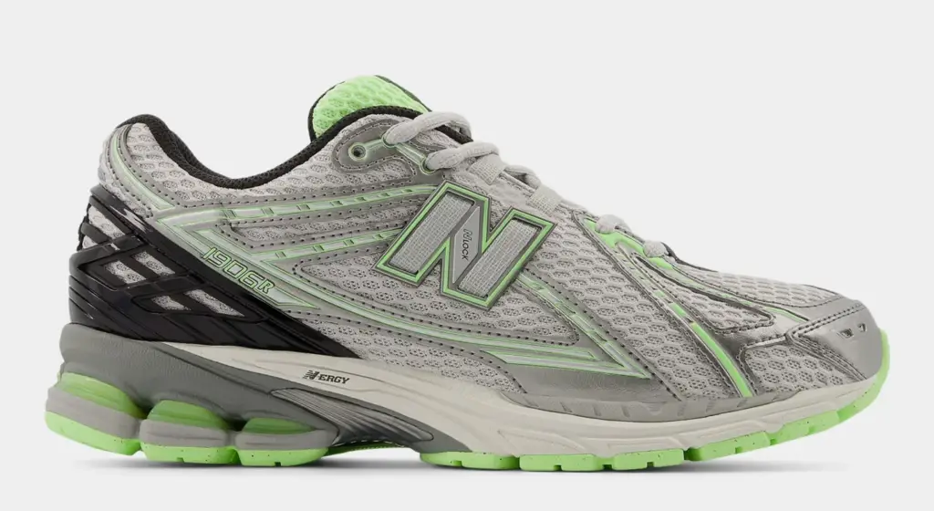 New Balance 1906R Mens Running Shoes (Dark Silver/Metallic/Mint Flash)