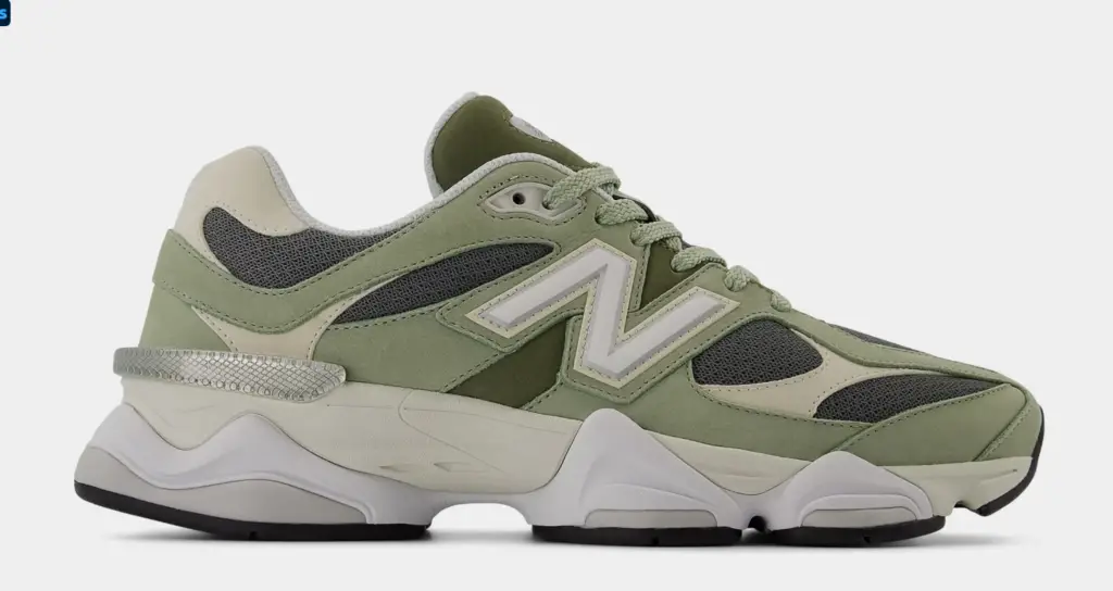 New Balance 9060 Mens Lifestyle Shoes (Green/White)