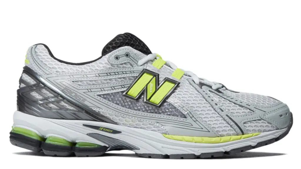 New Balance 1906R Shoes - Light Silver Metallic/Alkaline Green