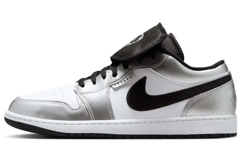 Air Jordan 1 Low SE - White/Metallic Silver