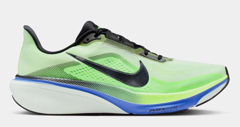 Nike Air Zoom Pegasus 42 Volt Tint Sapphire Mens Running Shoes (Volt Tint/Black Spruce/Sapphire)